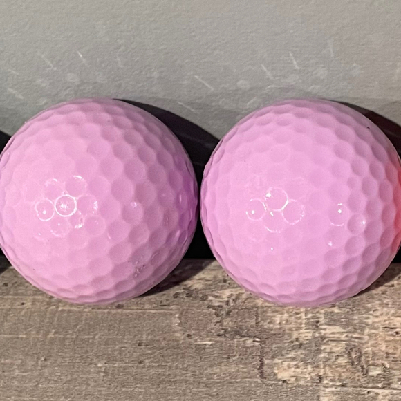 Putt-Putt Miniature Golf Balls 8 Turquoise Lavender Orange Red Yellow - Picture 4 of 5